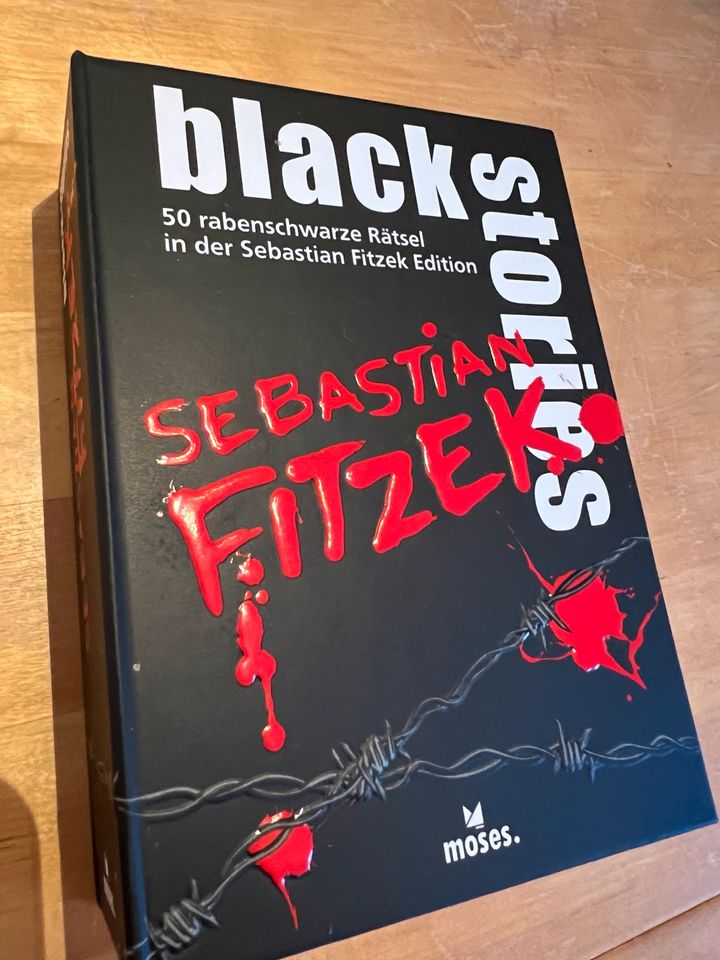 Black Stories - Sebastian Fitzek Rätsel Gesellschaftsspiel in Hannover