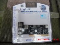 LogiLink IEEE1394a PCI Card, 3+1 Port,original verpackt mit Kabel Kreis Ostholstein - Bad Schwartau Vorschau