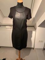 NEU! Schwarzes Kleid mit Kunstleder von only Bayern - Schwarzenbruck Vorschau