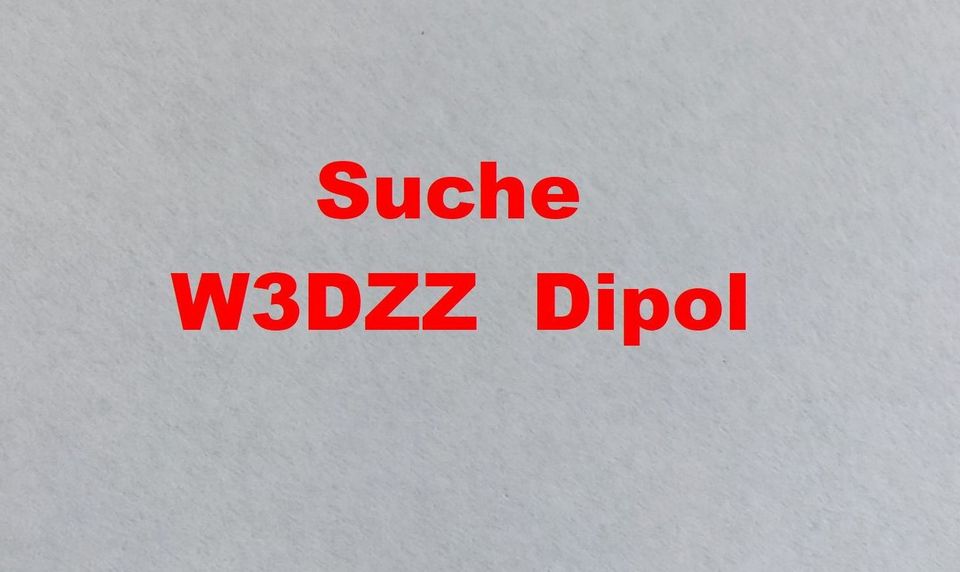 Suche W3DZZ Antenne Sperrkreis Dipol in Niddatal