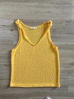 Stricktop von Mango gelb Gr S Hessen - Bad König Vorschau