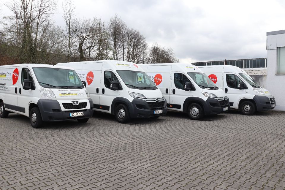 Sprinter jeglicher Größe bis 4,30m Ladefläche mieten Transporter in Dortmund