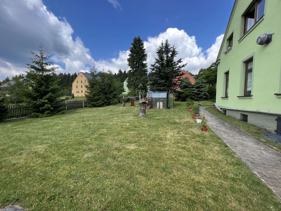 Schönes Anwesen in Bärenstein am Waldesrand mit Bergblick! in Bärenstein