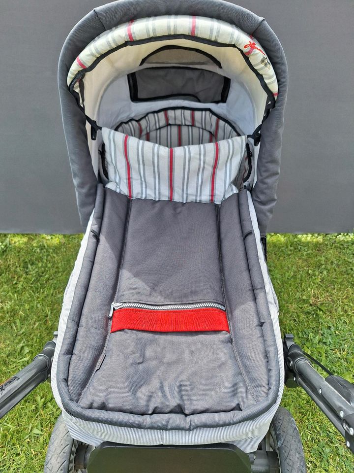 Kinderwagen Hartan Topline S in Drei Gleichen