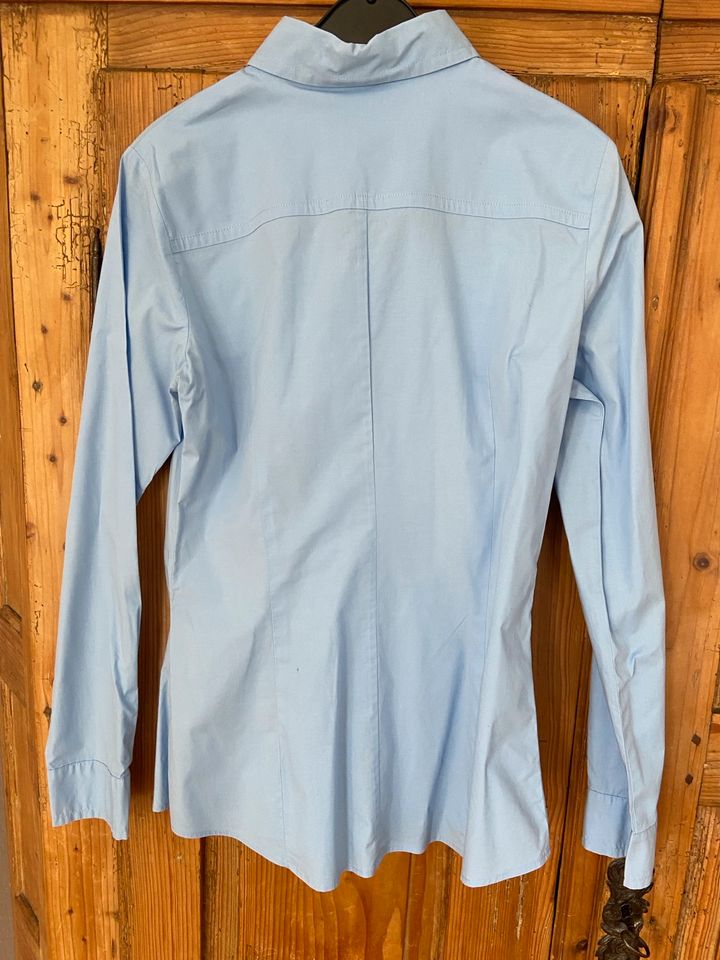 Seidensticker Bluse Slim Gr.36 hellblau in Offenbach