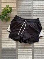 Schwarze Sport-/Laufshorts mit Innenshorts Baden-Württemberg - Fellbach Vorschau
