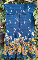 Bandeau Kleid Zara M 38 blau senfgelb Blümchen Blumen Sachsen - Hartenstein Vorschau