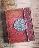 Tagebuch Journal Leder handmade Antik recycled Buch Vintage Bayern - München-Flughafen Vorschau