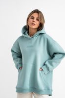 MIRONS Kapuzenpullover Hoodie Pullover Lind Grün One Size 36 38 N Niedersachsen - Rastede Vorschau