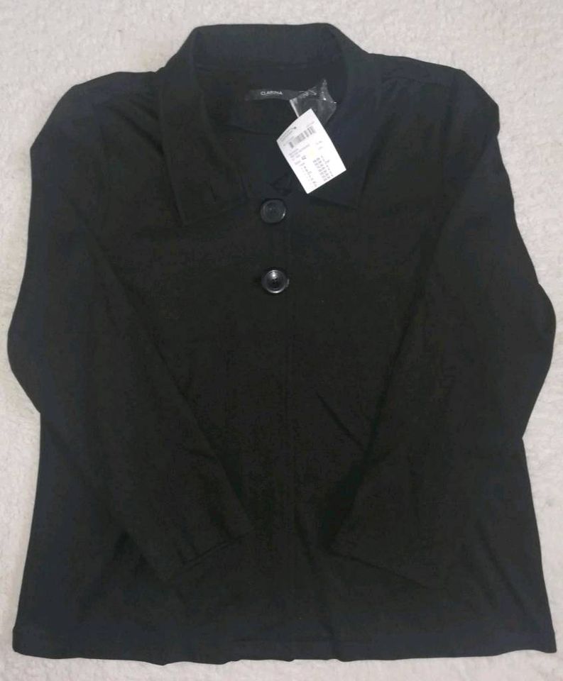 Schwarze Blusenjacke für Damen von Clarina, Gr. 42, neu in Hessen - Idstein  | eBay Kleinanzeigen ist jetzt Kleinanzeigen