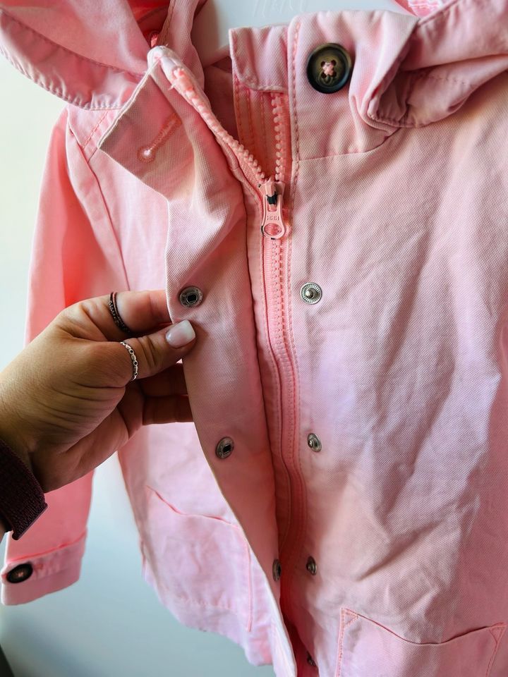 H&M Jacke Übergang GR 104 Koralle Rose Frühling Mädchen in Heidelberg