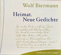 Hörbuch: Wolf Biermann, Heimat. Neue Gedichte (CD, inkl. Versand) Hessen - Oberursel (Taunus) Vorschau