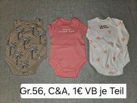 Baby Body Set, Gr.56, C&A, 3x Kr. Dachau - Petershausen Vorschau