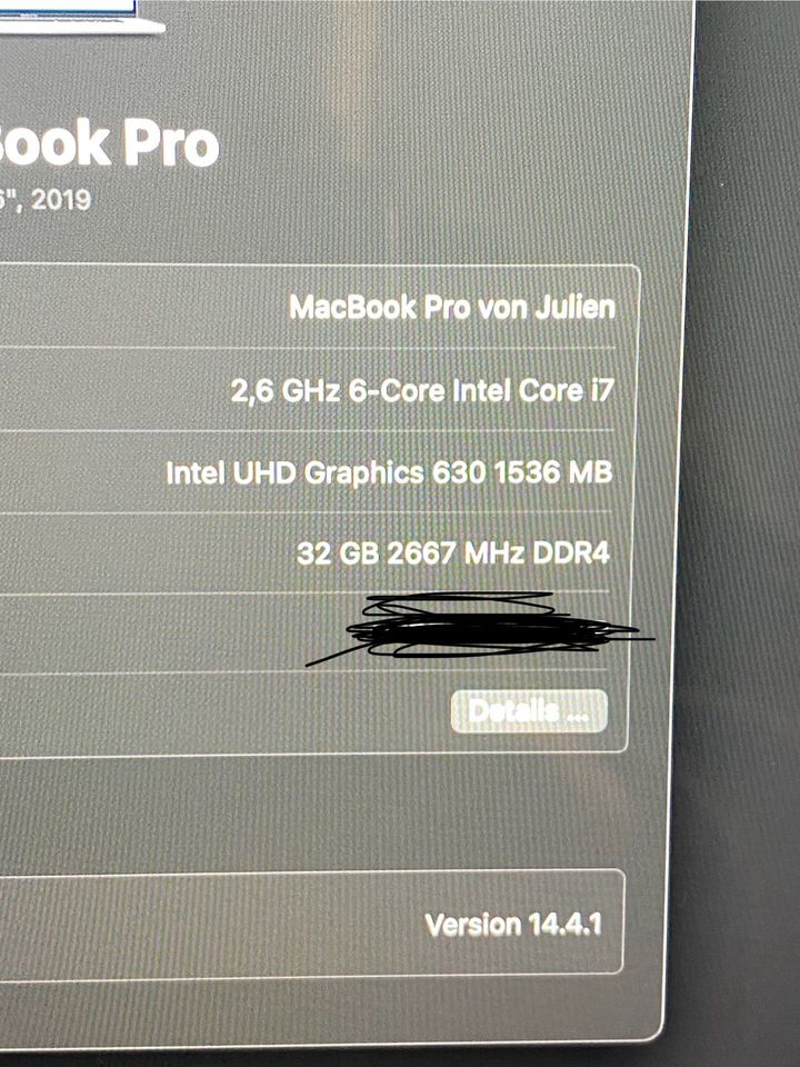 MacBook Pro 2019 16 Zoll inkl. Garantie bis NOVEMBER 2024 in Berlin