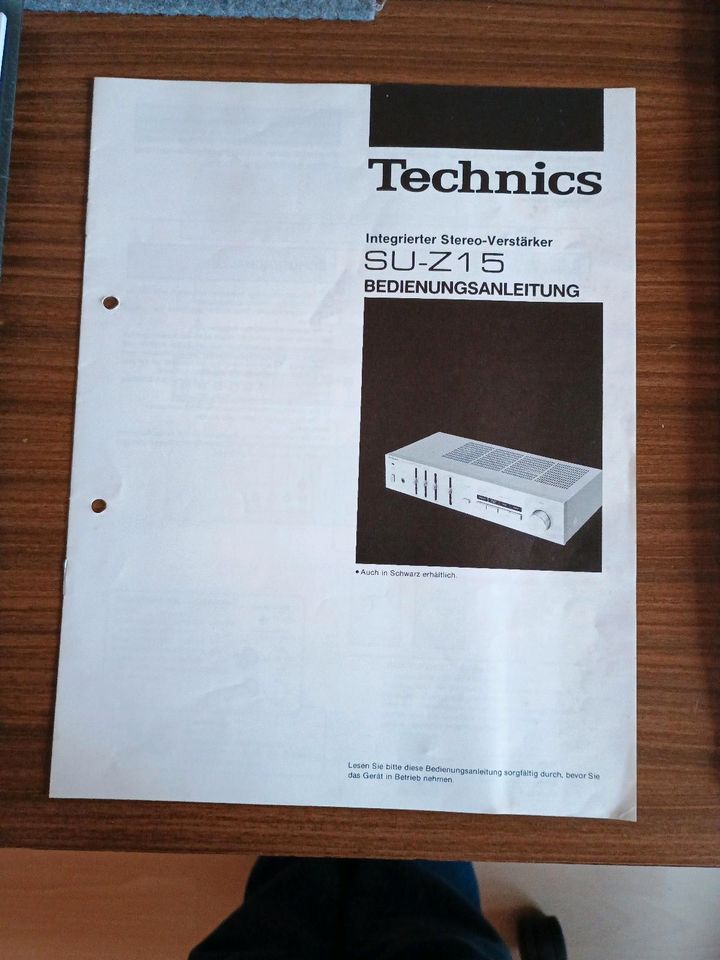 Amplifier/Verstärker Technics SU-Z15 Vintage in Ahlen