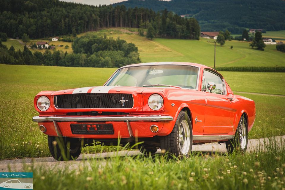 Hochzeitsauto Oldtimer Mustang Fastback mieten & selber fahren in Viechtach