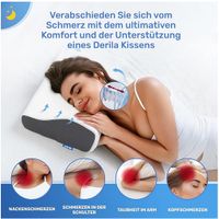 Kissen ergonomisch für Seiten- & Rückenschläfer (2 Bezüge !) Bayern - Bechhofen Vorschau