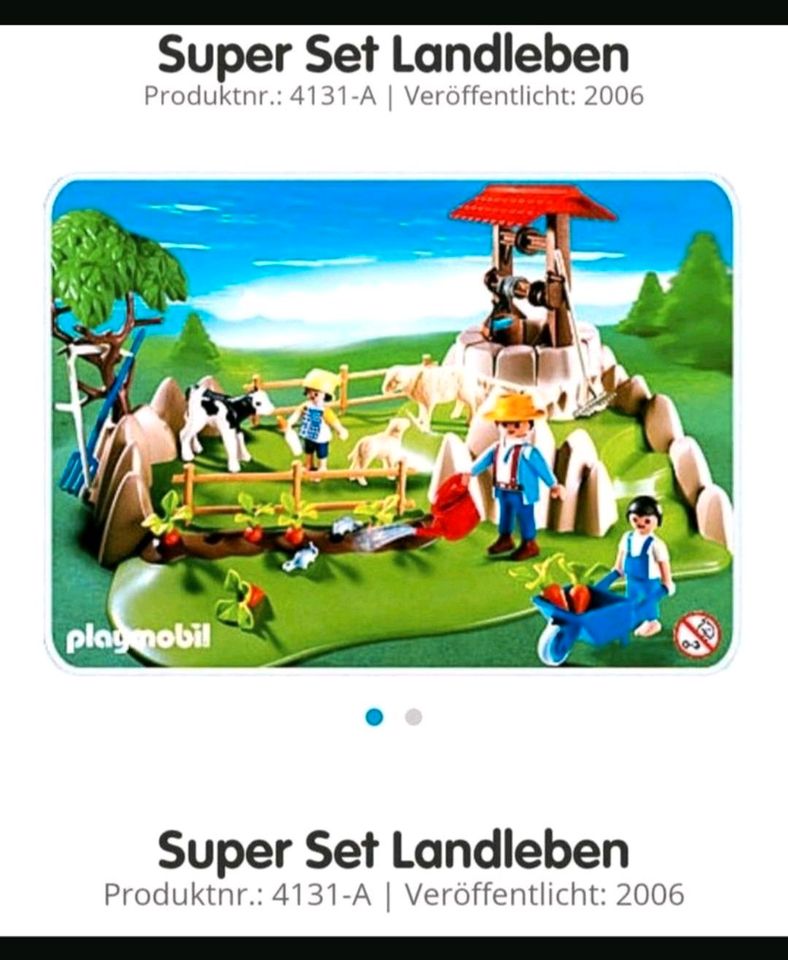 Playmobil Bauernhof 2 Sets, Geburtstag, Geschenk in Langenbach bei Kirburg