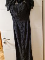 Abendkleid von NIENTE mit Pailletten+passend.Schal,Gr.38, schwarz Brandenburg - Hohen Neuendorf Vorschau
