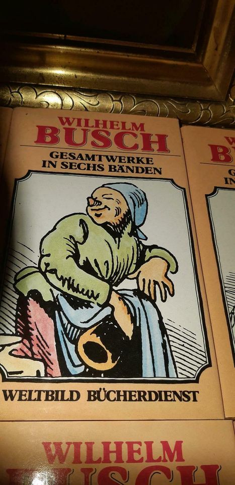 6 Bücher Wilchelm Busch in Kirchheim am Neckar