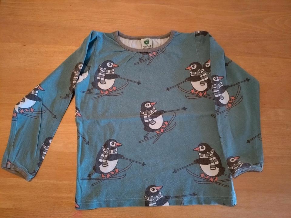 Smafalk Småfolk  104 110 4 bis 5 Pinguin Shirt Pulli Longsleeve in Braunschweig