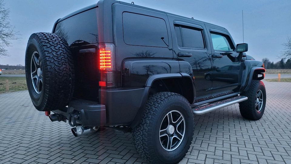 Hummer H3 - 7 Zoll Höherlegung seltener Offroad Umbau in Mieste