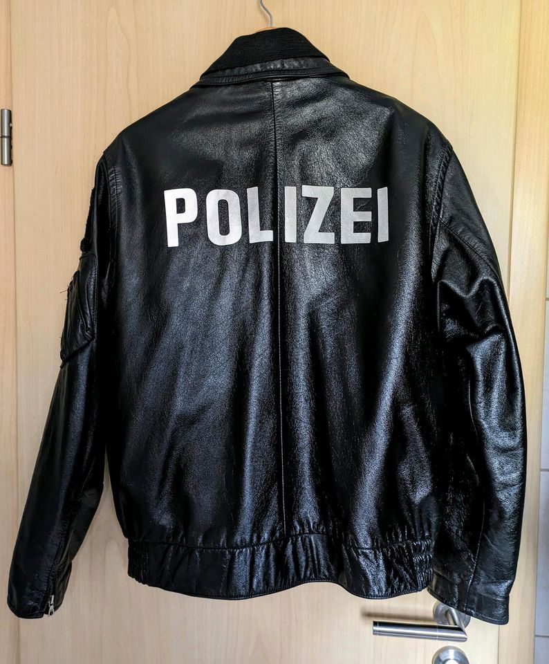 Ehemalige Polizeilederjacke in Seebad Ahlbeck