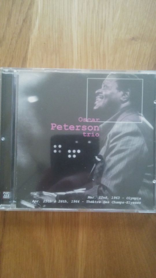 Oscar Peterson Trio - Paris Jazz Concert - CD in Nürnberg (Mittelfr)