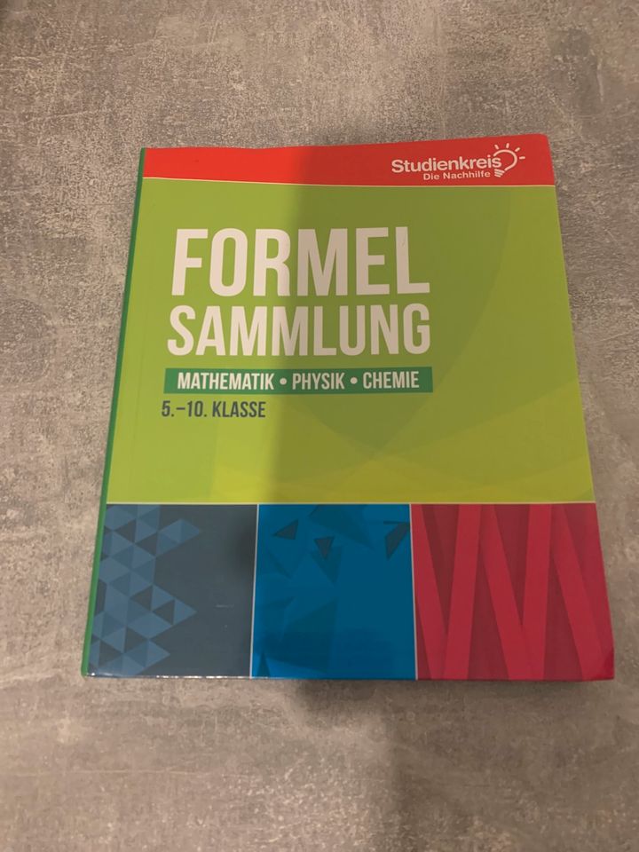 Formel Sammlung 5-10 Klasse in Braunschweig