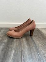 TAMARIS ❤️ 39 Pumps Echtleder rosa nude rose High Heel Schuh Hessen - Limburg Vorschau