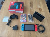 Nintendo Switch + Mario Kart Deluxe (neuwertig) Nordrhein-Westfalen - Rheda-Wiedenbrück Vorschau