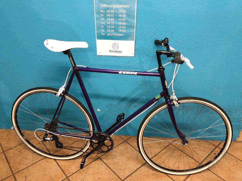 EIMSBIKE☆395€ Singlespeed☆ Vintage Stahlrenne Speedbike Crossbike in Hamburg