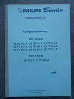 Alte Philips Service Fernseher Funktionsbeschreibung 1966  6 € VB Wandsbek - Hamburg Volksdorf Vorschau