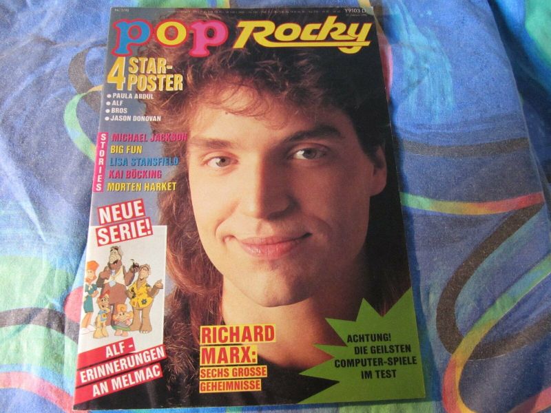 Pop Rocky 5 / 90 Richard Marx Paula Abdul Alf Bros Jason Donovan in  Nordrhein-Westfalen - Herne | eBay Kleinanzeigen ist jetzt Kleinanzeigen