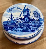 Alte Keramik-Dose Delfter-Blau  „Delft‘s Blauw“ Wuppertal - Vohwinkel Vorschau