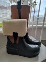 Orig. UGG Raincloud Boot, Stiefel, schwarz/Cognac Lo, Gr.41, Neu. Frankfurt am Main - Westend Vorschau