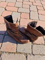 Tamaris, Stiefelette braun, Leder, einmal getragen Niedersachsen - Sarstedt Vorschau