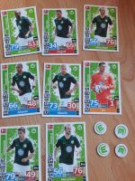 VFL Wolfsburg 4 Magnetpins 23 Match Attax Versand 1,65 Fanpaket Niedersachsen - Langwedel Vorschau