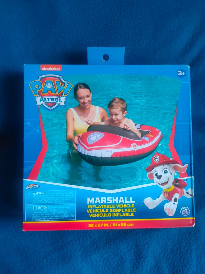 Rescue Boat Marshall aufblasbar PAW Patrol NEU in Fürth