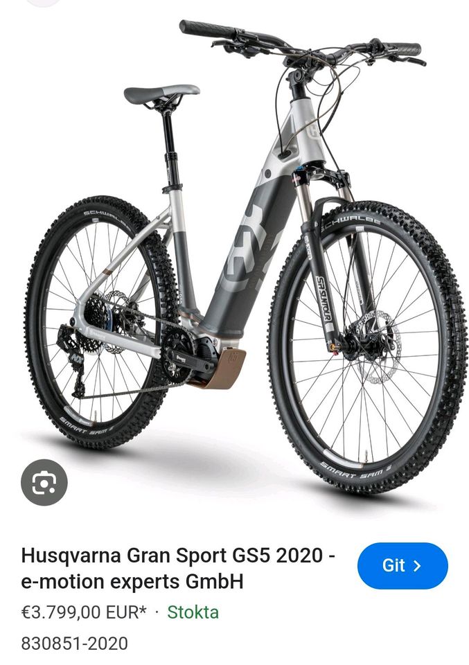 E-Bike Husqvarna Gran Sport GS5 (Np,3799€) in Berlin