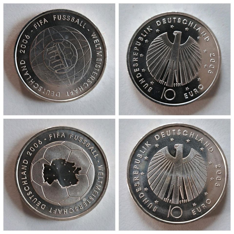 10 Euro Silbermünzen Deutschland in Dresden
