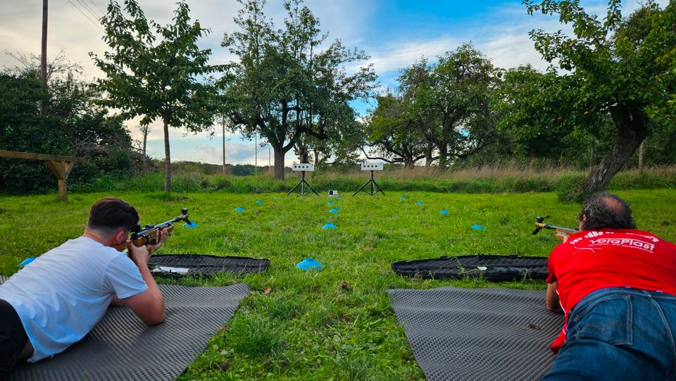 Biathlon Laserschießstände für Firmen, Vereine, Feste mieten. in Mühlheim am Main