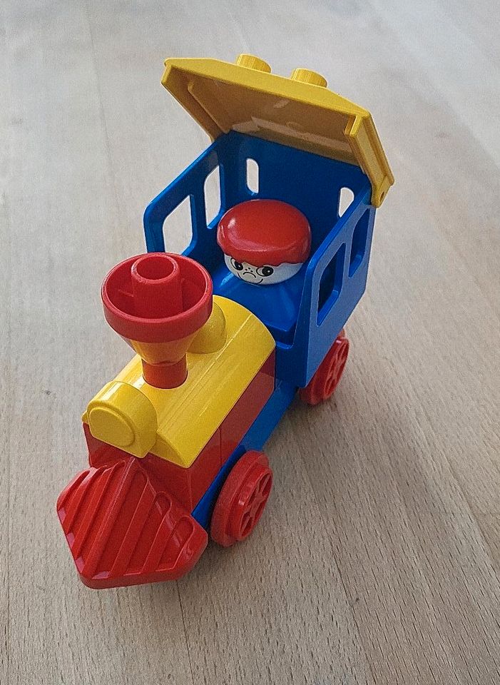 Lego Duplo Zug Lok Waggon Anhänger Kipplore in Donauwörth