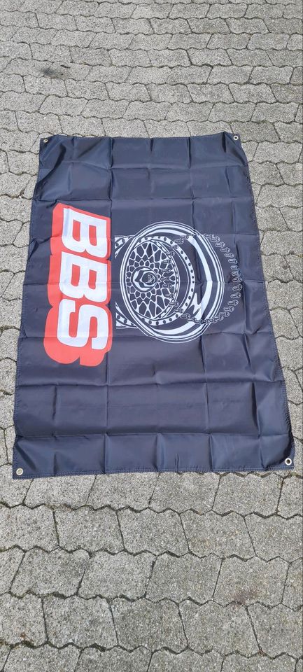 BBS Banner Flagge Fahne 90x150 NEU Motorsport BBS RS in München