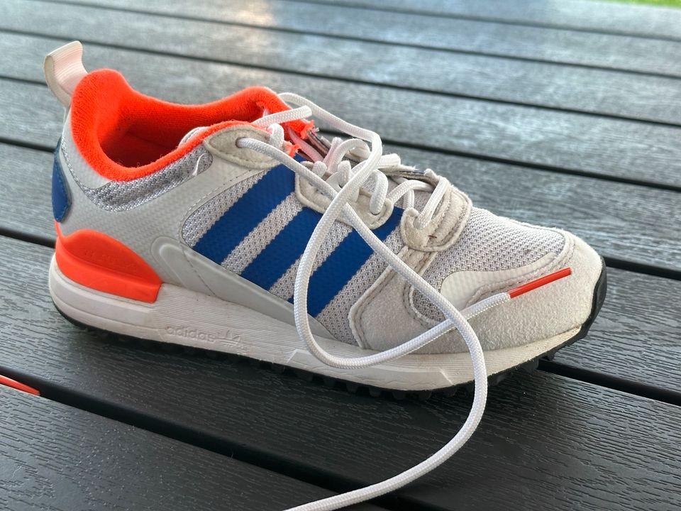 Adidas ZX 750 HD J Gr. 35 1/3 weiß / Blau / orange in Niedersachsen -  Hildesheim | eBay Kleinanzeigen ist jetzt Kleinanzeigen