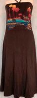 Lässig, langes Schlauch-Kleid 100% BW braun Taillengummi 34/36 Rheinland-Pfalz - Vallendar Vorschau