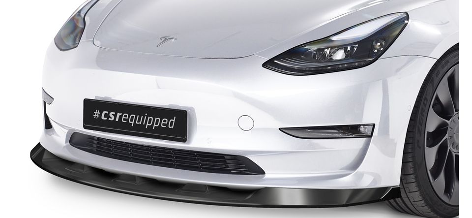 Tesla Model 3 Frontlippe Frontspoiler Schwert CSR Lippe in Etzbach