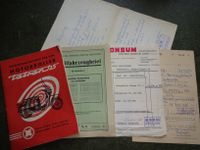 Tatran 125 Betriebsanleitung DDR KFZ Brief Kaufvertrag Oldtimer Friedrichshain-Kreuzberg - Friedrichshain Vorschau