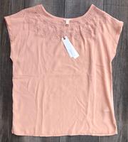 ESPRIT Bluse Tunika Shirt Hemd apricot rose Gr. M 38 NEU Niedersachsen - Bramsche Vorschau