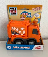 WAS IST WAS Dickie Toys Müllabfuhr. Set (Fahrzeug + Buch) Hessen - Riedstadt Vorschau